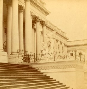 Senate Front, Washington D.C., c1900.