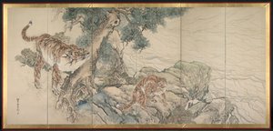 Tiikeriperhe, 1800-luvun alku.