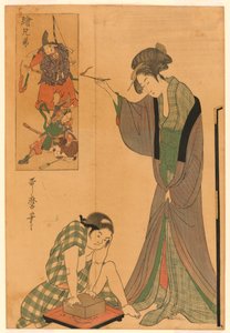 Hiiren kiinni saaminen tekijältä Kitagawa Utamaro