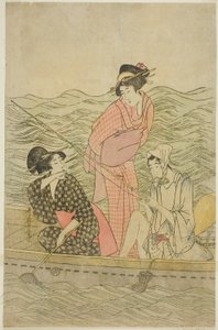 Kalastusretki tekijältä Kitagawa Utamaro