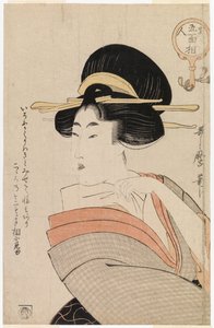 Lähde: Bijin go menjo tekijältä Kitagawa Utamaro