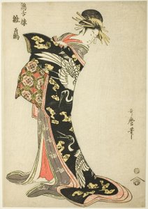 Te-kei Zetsuron Hinatsuru tekijältä Kitagawa Utamaro