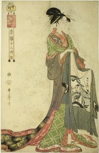 Jäniksen tunti [6.00] tekijältä Kitagawa Utamaro