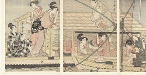Yökalastus tekijältä Kitagawa Utamaro