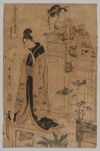 No Title, 1753-1806. tekijältä Kitagawa Utamaro