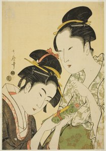 Heräsin suunnitelman d OFF-ajan mukaan tekijältä Kitagawa Utamaro