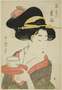 Casa de te del sud finlandesa tekijältä Kitagawa Utamaro