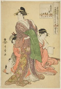 Ogiyan Takigawa tekijältä Kitagawa Utamaro