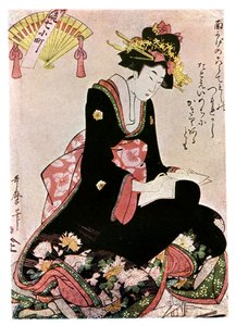 Paperihaikara Madonna, 1901. tekijältä Kitagawa Utamaro