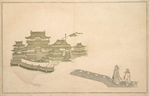 Palace in the Moon, 8. kuukausi, 1789. tekijältä Kitagawa Utamaro