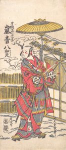 Arashi Otohachi I kuuluisa koomikko, n. 1766. tekijältä Kitao Shigemasa