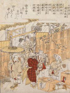 Untitled tekijältä Kitao Shigemasa