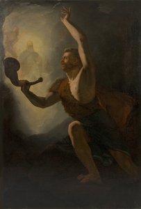 Heimdall kutsuu jumalat taisteluun, 1828.