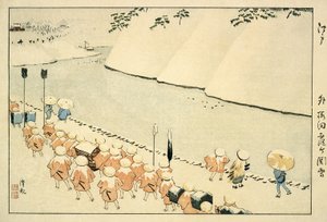Lunta Soto-Sakuradassa, Kasumigasekissa tekijältä Kobayashi Kiyochika
