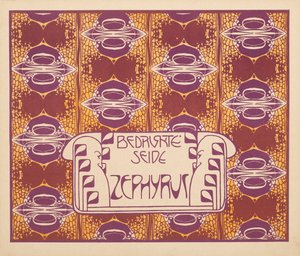 Painettu silkkisefiiri, 1901. tekijältä Koloman Moser