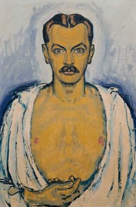 Omakuva, c. 1915. tekijältä Koloman Moser