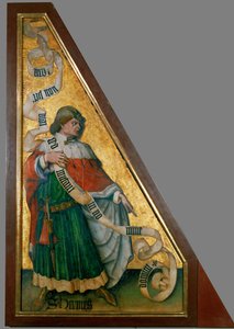 Pyhä Hermas Filippopolin piispa (öljy puulle) tekijältä Konrad Laib