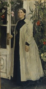 Olga Pavlovna Orlovan muotokuva 1838-1926 tekijältä Konstantin Alekseevich Korovin