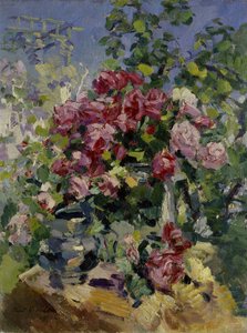 Ruusut, 1917 tekijältä Konstantin Alekseevich Korovin
