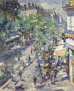 Boulevard de Sebastopol Pariisissa, 1923
