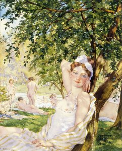 Uimarit auringossa tekijältä Konstantin Andreevic Somov