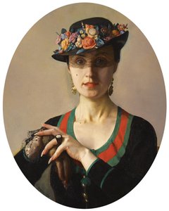 Naisen muotokuva, 1936 tekijältä Konstantin Andreevic Somov