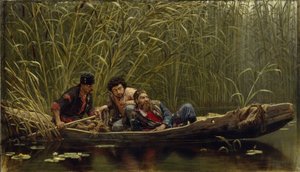 Syrjäiset miehet, 1882 tekijältä Konstantin Apollonovich Savitsky