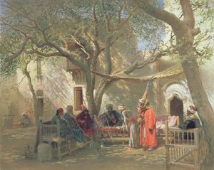 Dervishit Kairossa tekijältä Konstantin Egorovich Makovsky