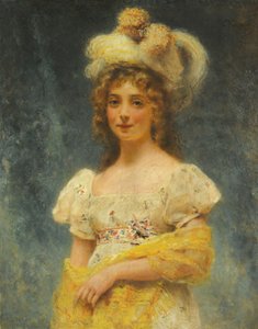 Makovsky Keltainen huivi tekijältä Konstantin Makovsky