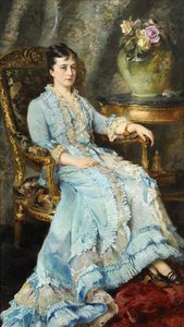 Muotokuva Katariina Dolgorukovista (1847-1922)