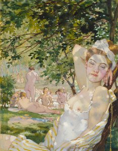 Uimarit auringossa, 1930