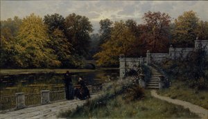 Lazienki-puisto, 1886