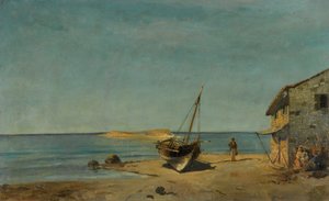 Kalastajan koti rannalla