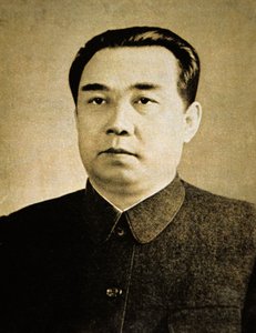 Kim Il Sung (fotografia em preto e branco) finlandês tekijältä Korean Photographer
