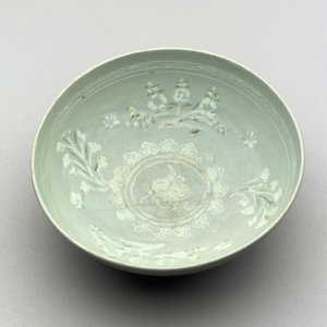 Kulho celadon lasiteella, 1250-1350 (keraaminen)