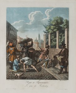 Pristenok-peli, noin 1812