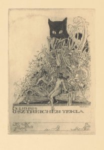 Ex libris on kirjoittanut Tekla Östreicher