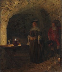 Leonora Christina, Frederik Ahlefeldtin johtama Sinisessä tornissa, 1893. tekijältä Kristian Zahrtmann