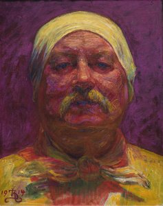 Omakuva, 1914. tekijältä Kristian Zahrtmann