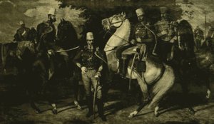 Károlyin husaarirykmentin upseerit vuonna 1849