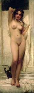 Nainen kylpemässä, 1901
