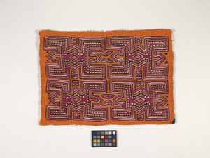 Paitapaneeli (Mola) (kuva) tekijältä Kuna Indian Culture