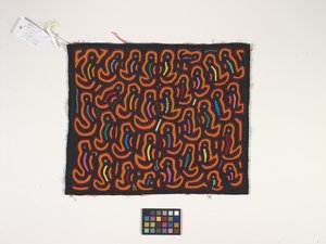Paitapaneeli (Mola) (kuva) tekijältä Kuna Indian Culture