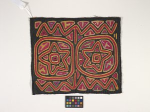 Paitapaneeli (Mola) (kuva) tekijältä Kuna Indian Culture