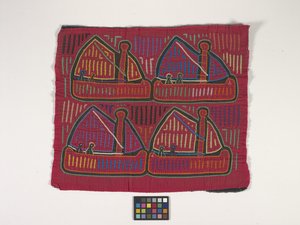 Paitapaneeli (Mola) (kuva) tekijältä Kuna Indian Culture
