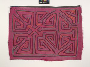 Paitapaneeli (Mola) (kuva) tekijältä Kuna Indian Culture