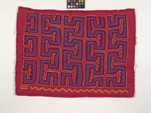 Paitapaneeli (Mola) (kuva) tekijältä Kuna Indian Culture