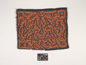 Paitapaneeli (Mola) (kuva) tekijältä Kuna Indian Culture
