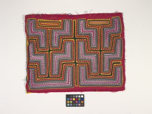 Paitapaneeli (Mola) (kuva) tekijältä Kuna Indian Culture
