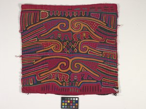 Paitapaneeli (Mola) (kuva) tekijältä Kuna Indian Culture